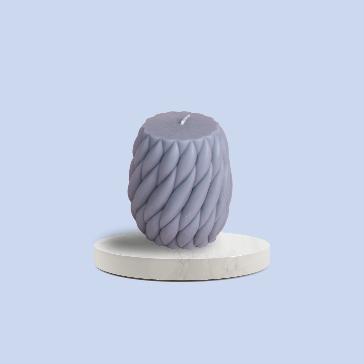 Wave Twisted Candle