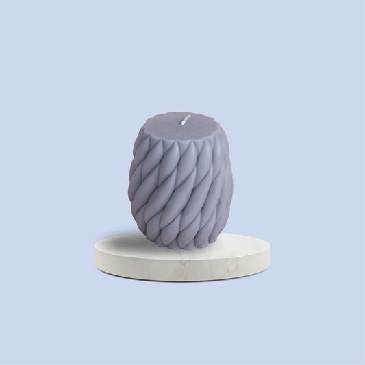 Wave Twisted Candle