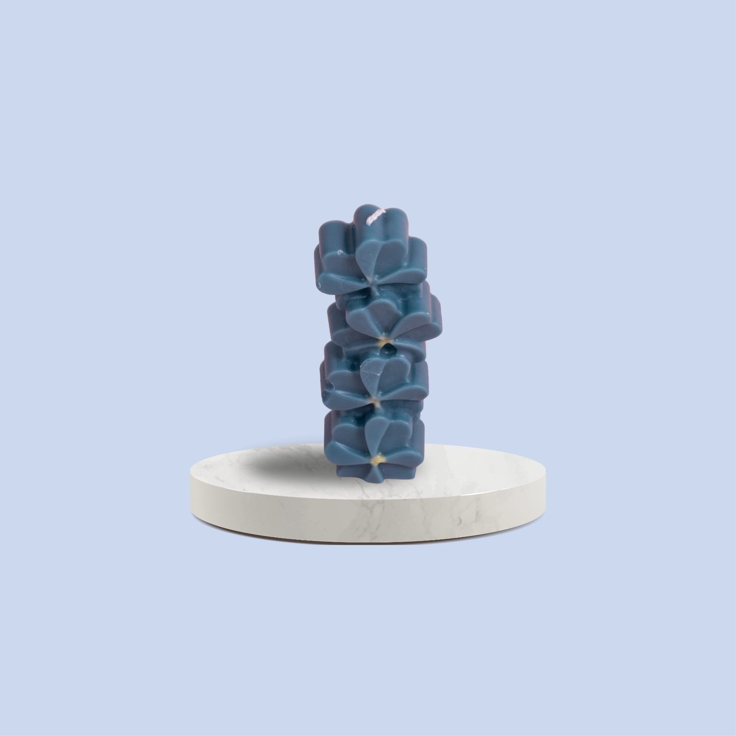 Sculpted Candle Set of (3)