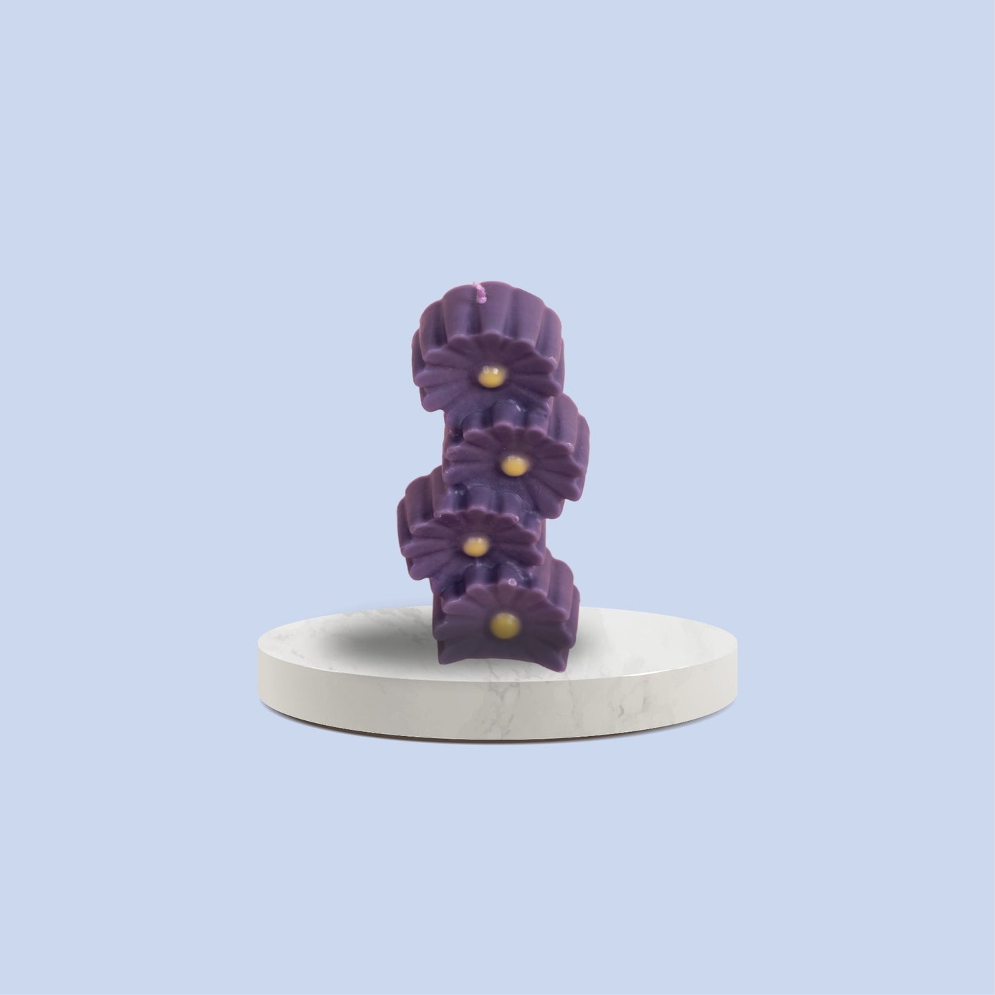 Sculpted Candle Set of (3)